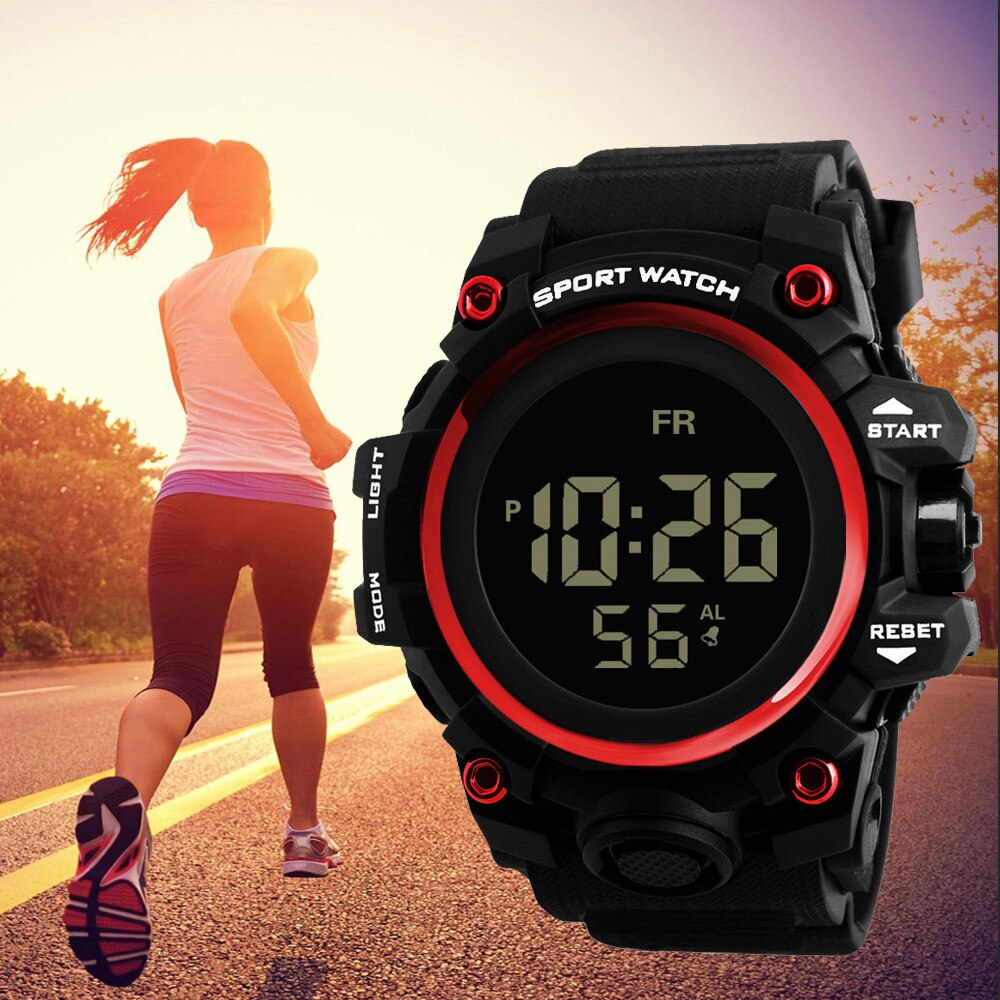 2018 New Arrivals Watches Male Female Luxury Men Analog Digital Military Army Sport LED Waterproof Wrist Watch Clock