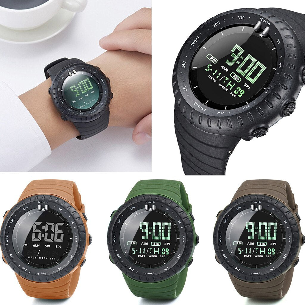 Brand Watches Men Military Sports Watches Fashion Countdown Men's Waterproof Led Digital Watch For Man Clock Relogio Masculino#2