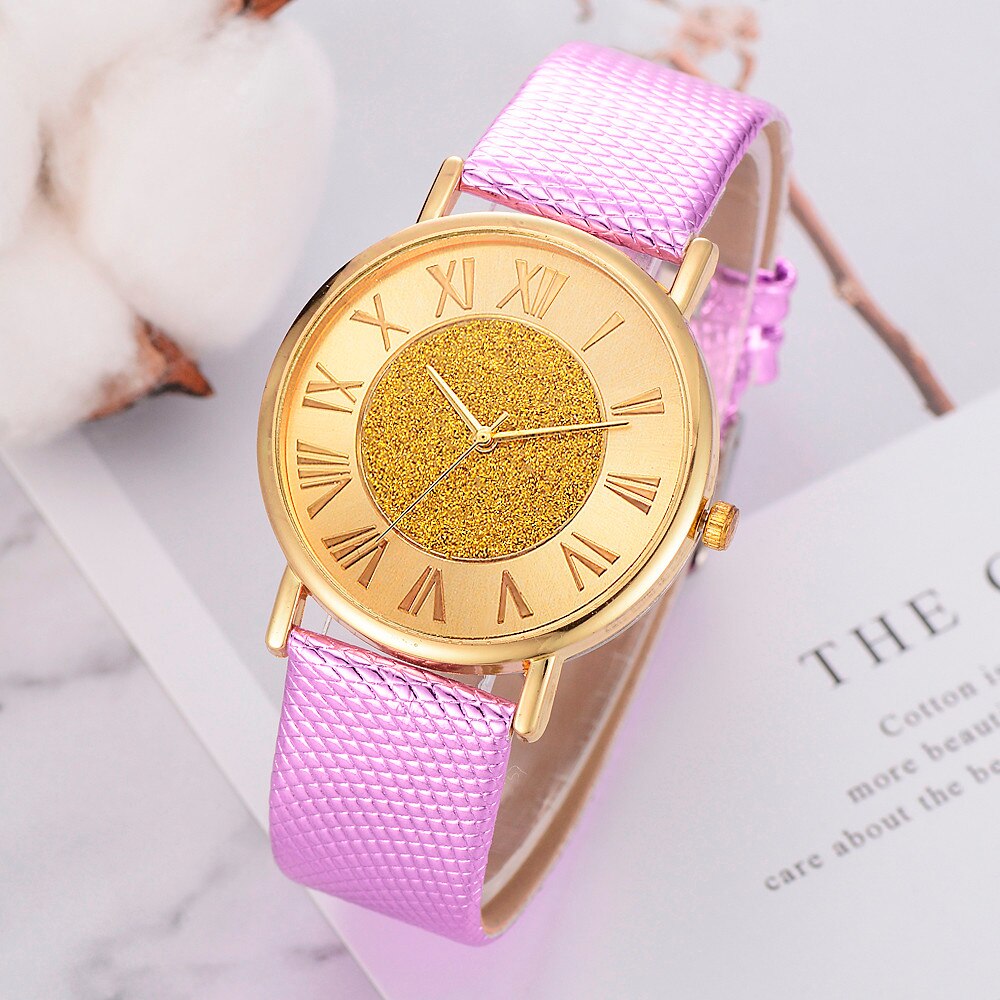 Casual Women Dress Watch Stainless Steel Clock Luxury Brand Female Crystal Quartz Wrist Watch Big Gold Dial ladies watch