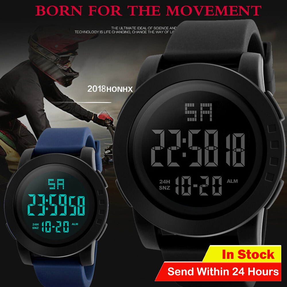 Fashion Outdoor Sport Watch Men Multifunction Watches Luxury Men Analog Digital Military Sport LED Waterproof Wrist Watch #2