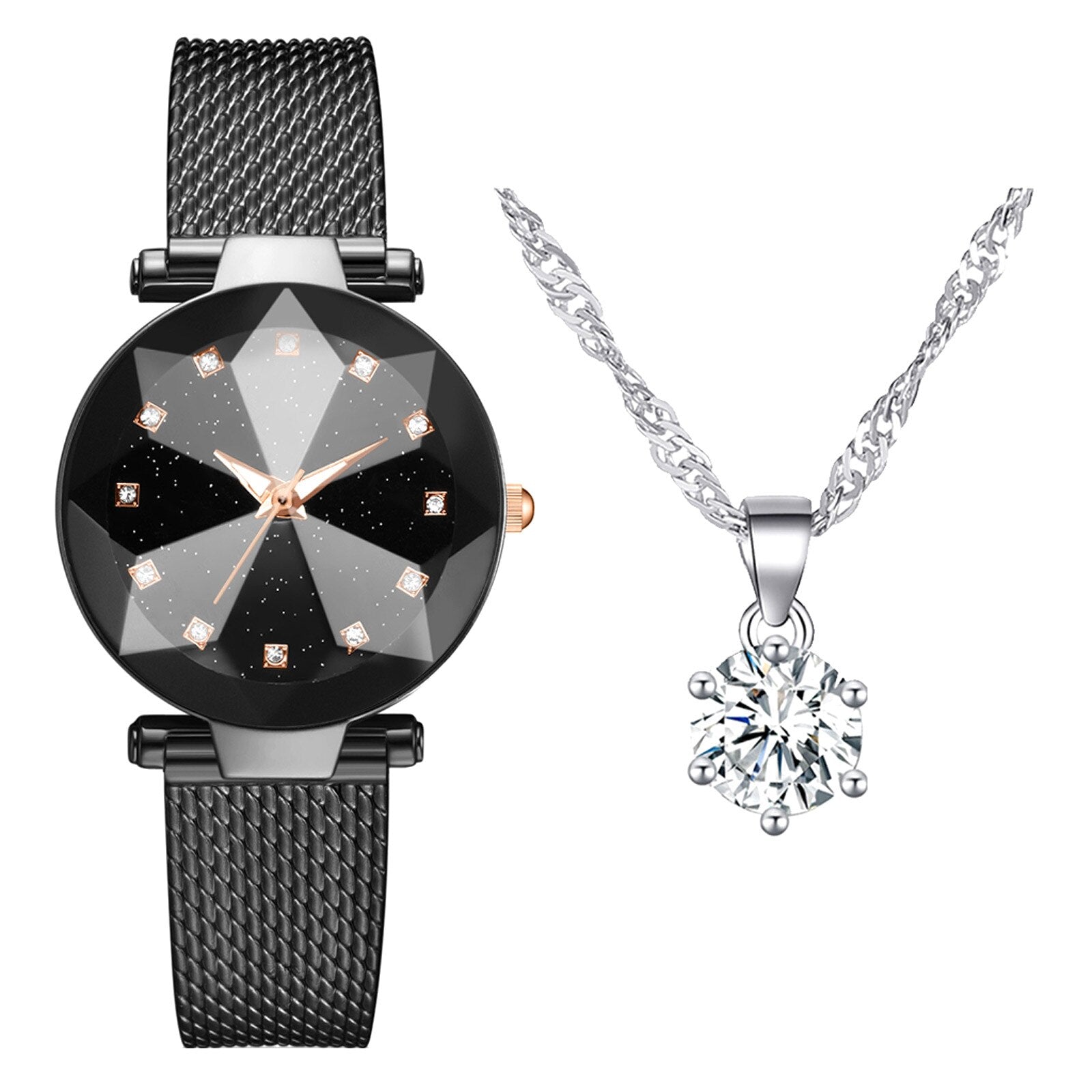 Ladies Magnetic Starry Sky Clock Luxury Women Watches Fashion Diamond Female Quartz Wristwatches Relogio Feminino Zegarek #8