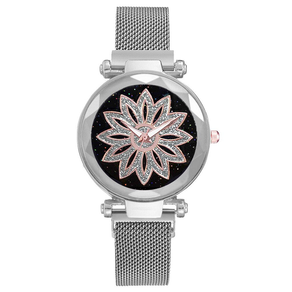 Ladies Magnetic Starry Sky Clock Luxury Women Watches Fashion Female Quartz Wristwatches Relogio Feminino Zegarek Damski #4