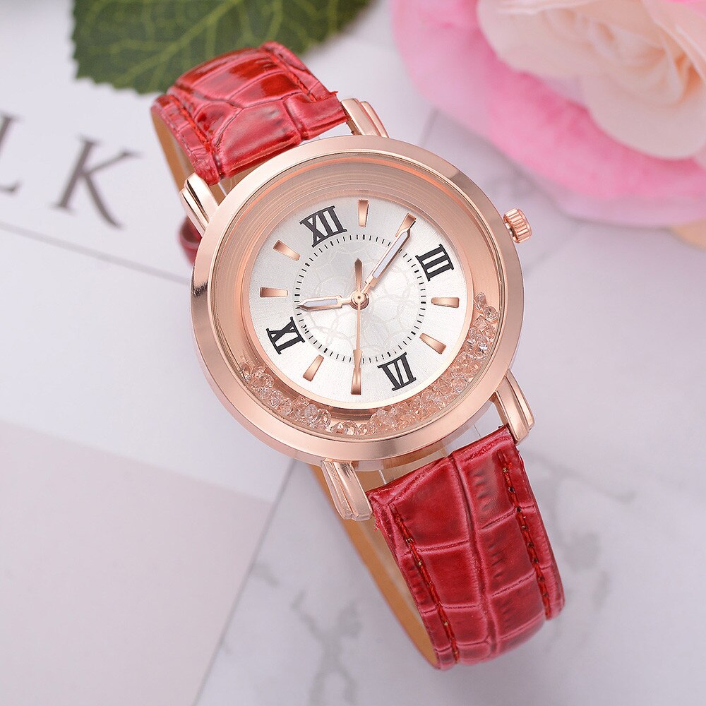 Luxury Brand Leather Quartz Women's Watch Ladies Fashion Watch Women Wristwatch Clock relogio feminino hours reloj mujer #4