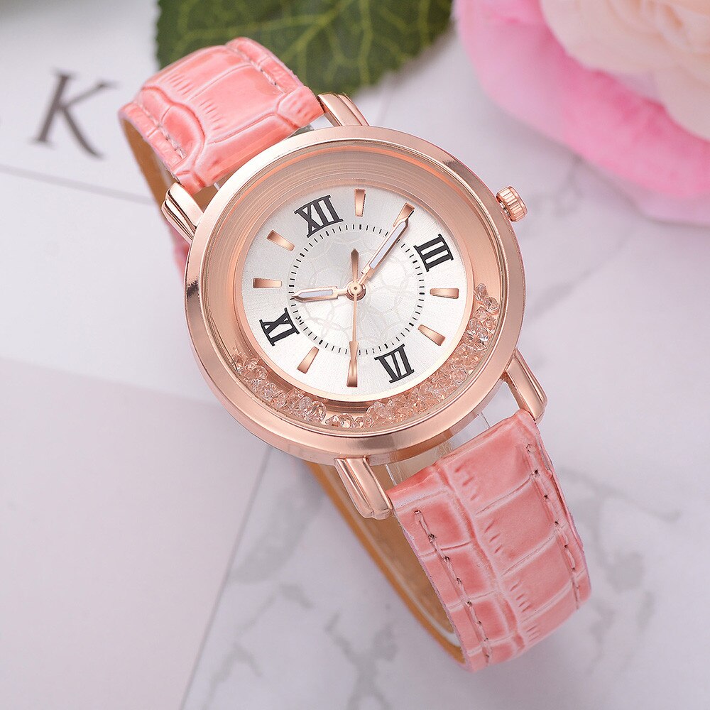 Luxury Brand Leather Quartz Women's Watch Ladies Fashion Watch Women Wristwatch Clock relogio feminino hours reloj mujer #4