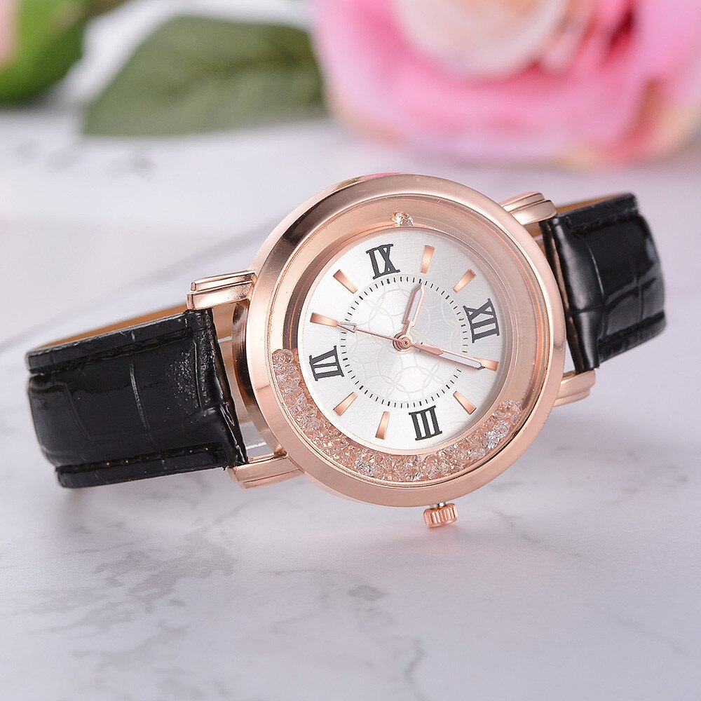 Luxury Brand Leather Quartz Women's Watch Ladies Fashion Watch Women Wristwatch Clock relogio feminino hours reloj mujer #4