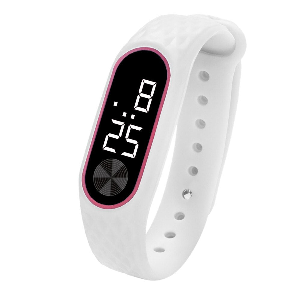 Men Smart Sports watch blood pressure heart rate monitor message reminder bluetooth waterproof men and women bracelet kids  #2