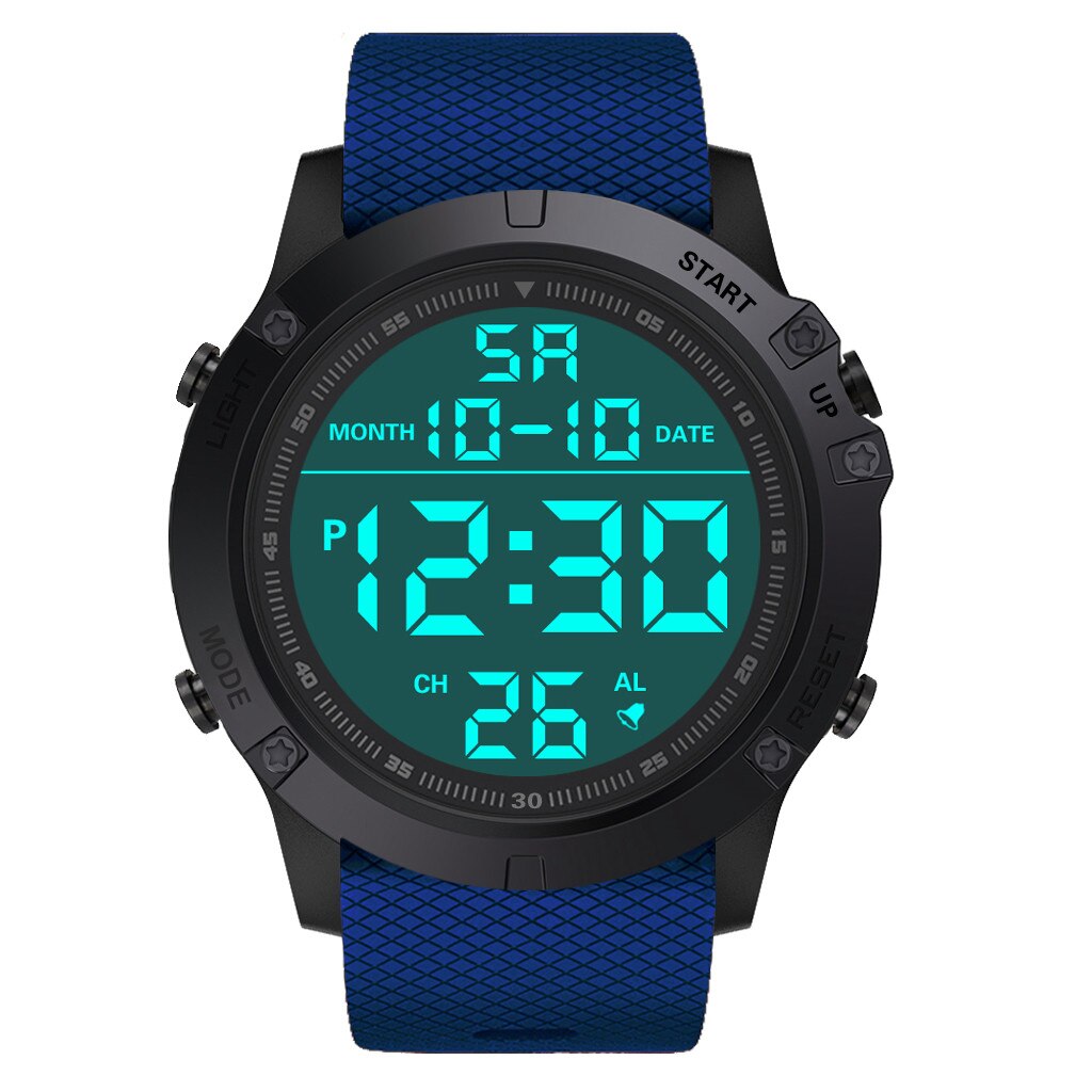 Men's sport Digital watch Hours Running Swimming Military watches Altimeter Barometer Compass waterproof relogio masculino #2