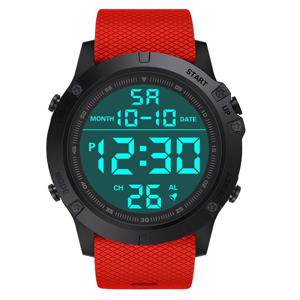 Men's sport Digital watch Hours Running Swimming Military watches Altimeter Barometer Compass waterproof relogio masculino #2