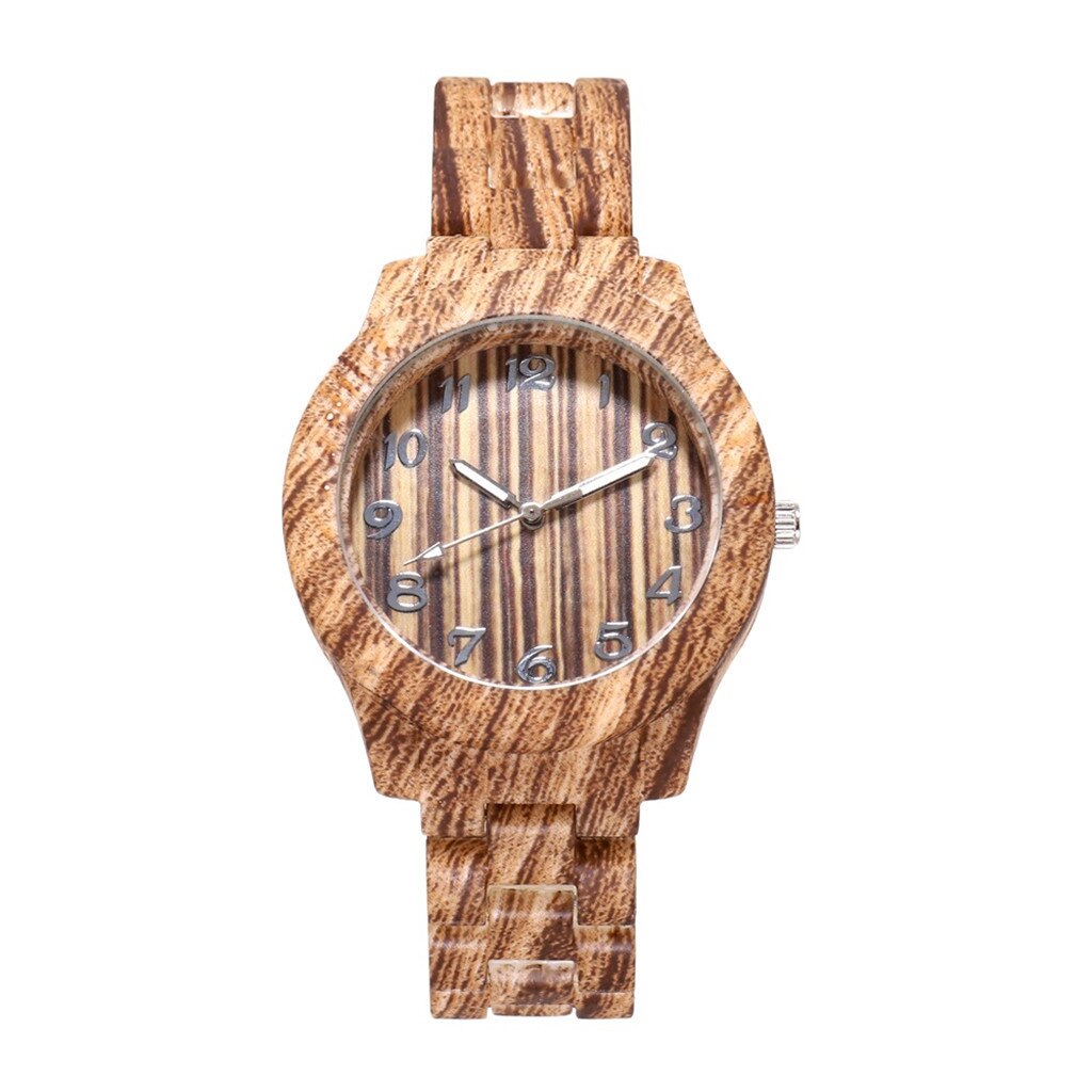 Military Watches Men Sandalwood Quartz Wristwatch Chronograph Clock Male Fashion Sports Watch hardlex Relogio Masculino #8
