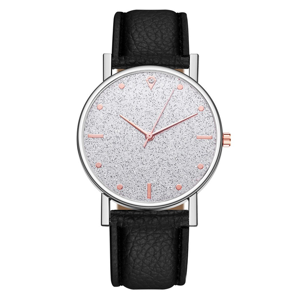 NEW Watch Women Fashion Casual Leather Belt Watches Simple Ladies' Small Dial Quartz Clock Dress Wristwatches Reloj mujer#8