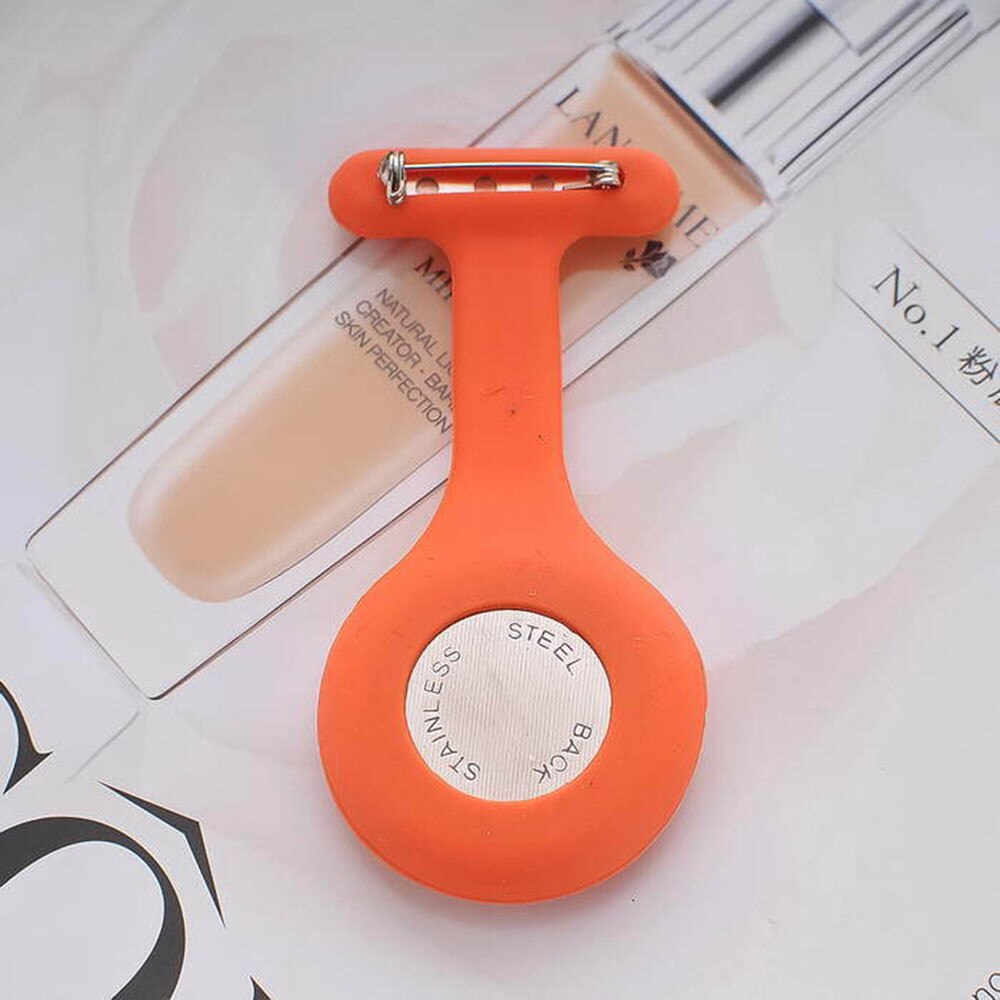 Silicone Nurse Watch Brooch Tunic Fob Watch With Free Battery Ladies Bracelet Luxury Watch Casual Relogio Femenino Gift #2
