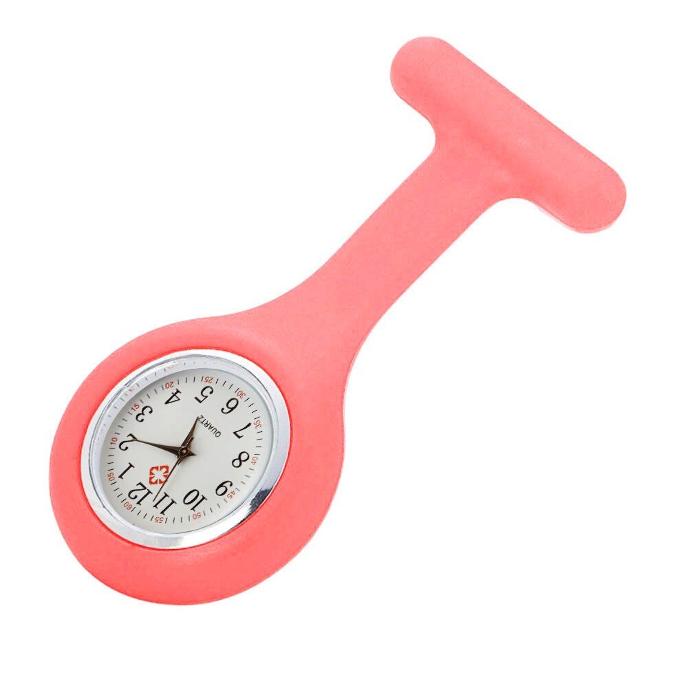 Silicone Nurse Watch Brooch Tunic Fob Watch With Free Battery Ladies Bracelet Luxury Watch Casual Relogio Femenino Gift #2