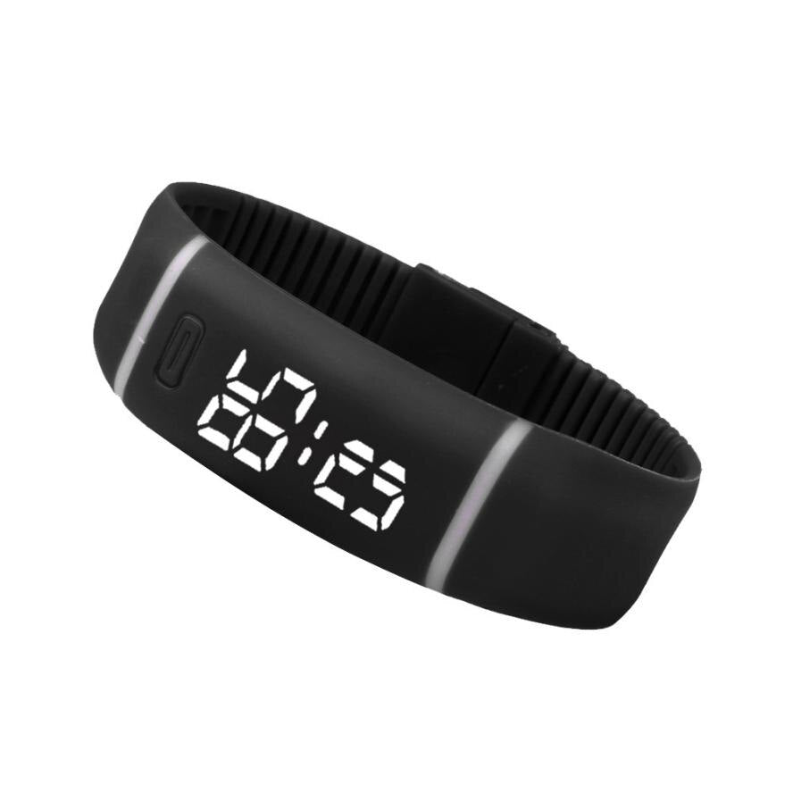 Splendid Luxury Electronic Watch Watches Mens Womens Rubber LED Watch Date Sports Bracelet Digital Wrist Watch