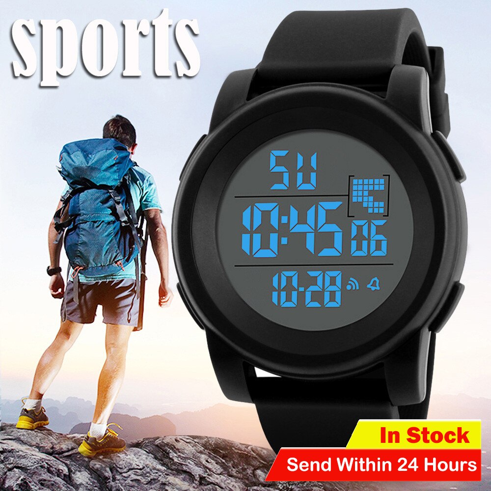 Sport Watch Dual Time Men Watches Waterproof Male Clock Shock Resisitant Military Watches for Men Sport Watches Gifts #2