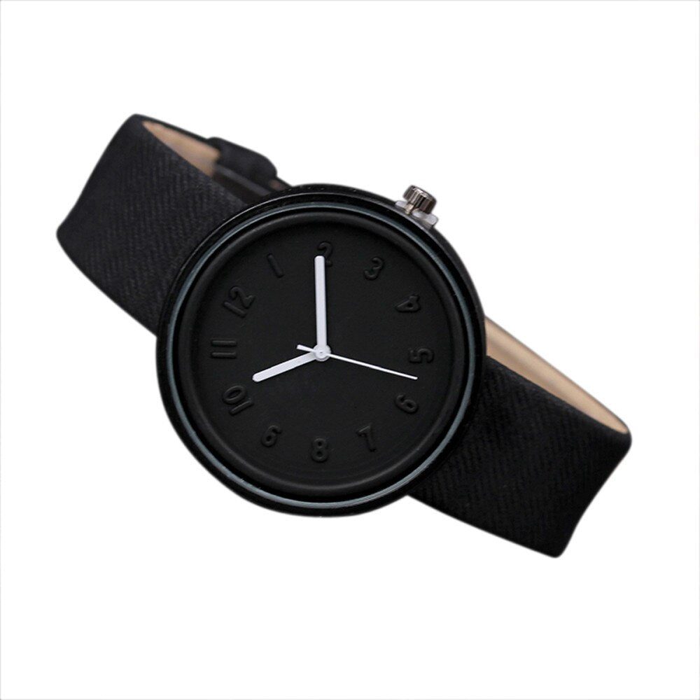 Women Watch Creative Wristwatch Lady Clock Rotate ellow Leather Band Wristwatches Clock Montres Femme Reloj Mujer relogio #2