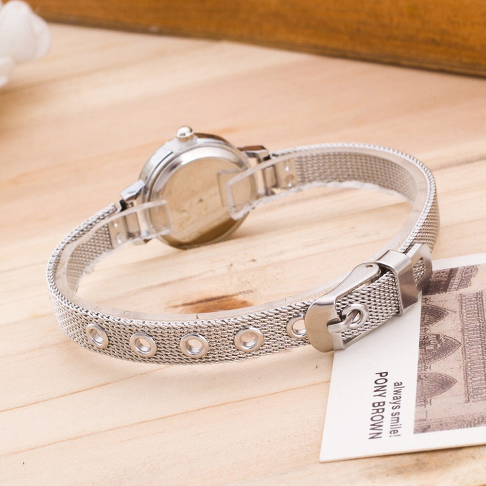 Women's Watches Luxury Quartz Sport Stainless Steel Dial Leather Band Wrist Dress Relogio Feminino Watch Women женские часы #4