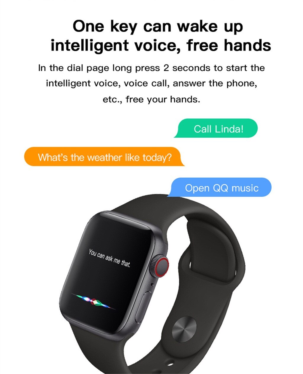 X6 Smart Watch Support Bluetooth Call Smartwatch Health Sport Smart Watch Men Full Touch Fitness Tracker Blood Pressure Smart #4