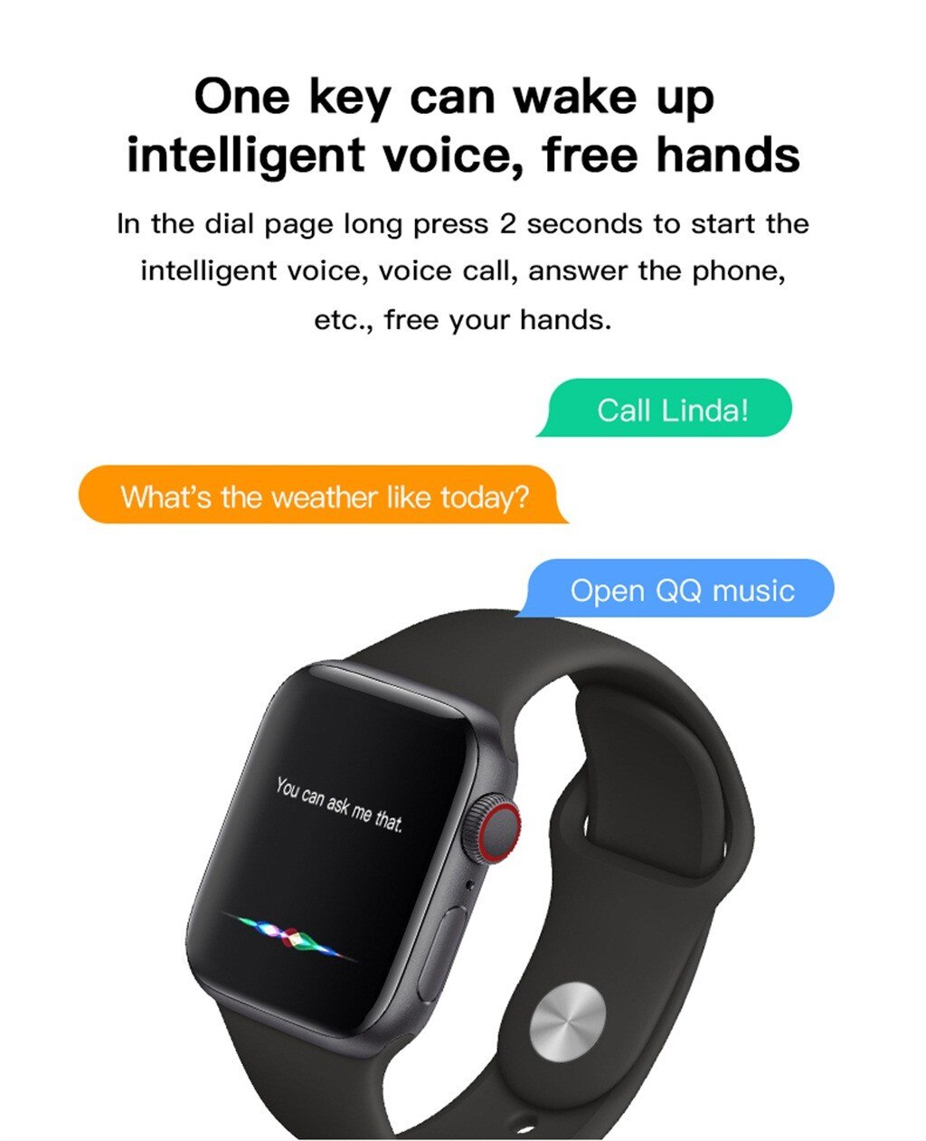 X7 Smart Watch Full-Touch Fitness-Tracker Heart Rate Blood Pressure MonitorMen Full Touch Fitness Tracker Blood Pressure  #4